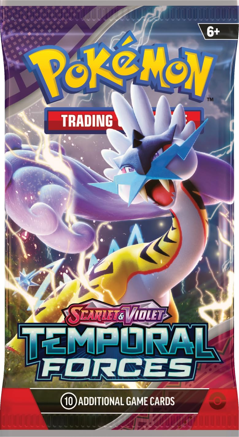 Pokemon Tcg Scarlet & Violet 5: Temporal Forces Booster Pack Pokemon Tcg Scarlet & Violet 5: Temporal Forces Booster Pack